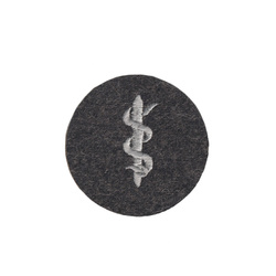 LW patch - Sanitatspersonal, Blaugrau - replica