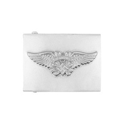 Luftschutz Koppelschloss - steel belt buckle - repro