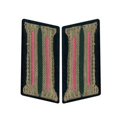 M35 Kragenspiegel - WH collar tabs for armoured - early type on wool - repro