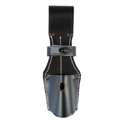 M84/98 bayonet frog with strap, black - budget repro