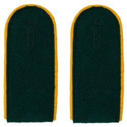 Wehrmacht Heer M36 enlisted shoulder boards - cavalry
