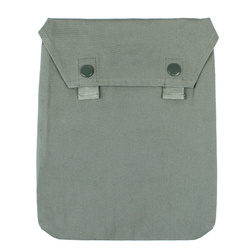 German gas cape cover, late war version, feldgrau - non rubberized