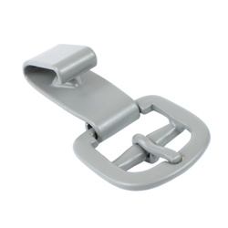 Steel buckle-hook for German M39 Y-Strap, matte gray - repro