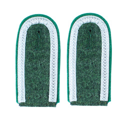 Wehrmacht Heer M40 Unteroffizier shoulder boards - mountain troops