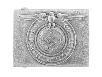 SS Gau Essen Koppelschloss - Sturmabteilung section belt buckle - aluminum - repro