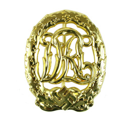 German Sports Badge, DRL, gold - repro