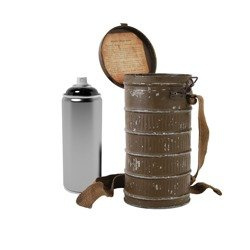 WW2 Polish khaki spray paint - 400 ml can