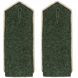 Prussian EM M1915 shoulder boards - white piping - repro