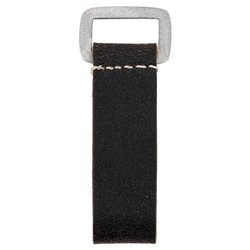 D-ring, rectangle fitting - black - repro