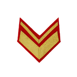Soviet Chevrons - sleeve patches, Major/Lieutenant Colonel M40, pair