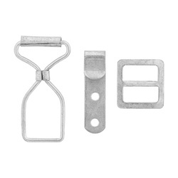 Fittings for Polish M31 Salamandra helmet leather chinstrap - repro