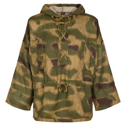Schlupfhemd Sumpftarn - WH camo smock - linen - repro