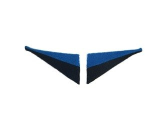 M1945 collar tabs for signal troops - repro