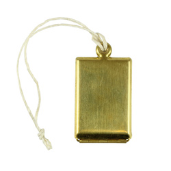 Austro-Hungarian dog tag - brass, early war version - repro