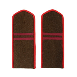M1943 infantry field shoulder boards - mladshiy serzhant - repro