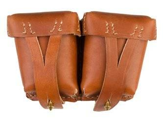 Mosin-Nagant M37 two-chamber ammo pouch RKKA - repro