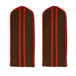 M1943 artillery and armoured field shoulder boards - high officers - repro