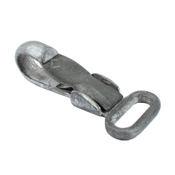 Aluminum hook for the holding strap of a German M31 canteen - repro