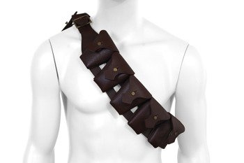 P1903 Bandolier - leather repro