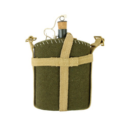 Webbing P37, canteen with simplified cover, without strap - replica