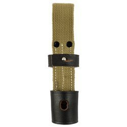 German bayonet frog - leather-canvas type - repro