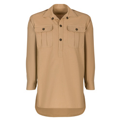 British Tropical Khaki Drill Shirt - Replica
