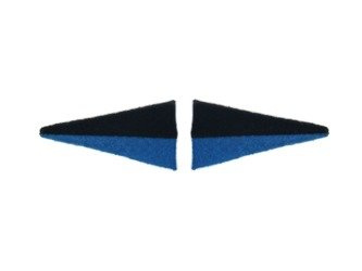 M1943 collar tabs for signal troops - repro