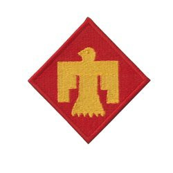 Patch of 45th Infantry Division - repro