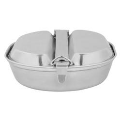 US Army M-1942 Meat Can - steel mess tin