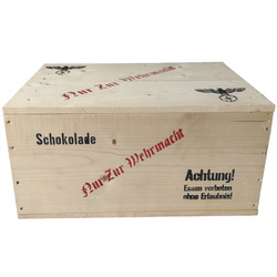Schokolade Wooden Crate - Replica