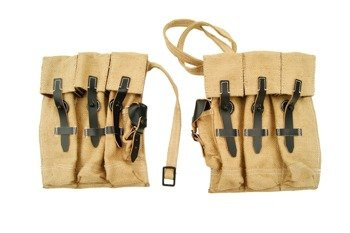 StG 44 jute magazine pouches - set - repro