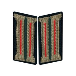 M35 Kragenspiegel - WH collar tabs for artillery - early type on wool - repro