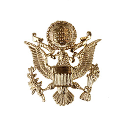 U. S. officer's visor cap cockade - Sturm repro