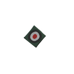 Kriegsmarine cockade for side cap, Coastal Artillery version, BeVo repro - folded