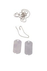 U. S. army dog tag -  Sturm repro