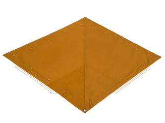 Austro-Hungarian Zeltbahn M888 - tent quarter - sand - premium repro