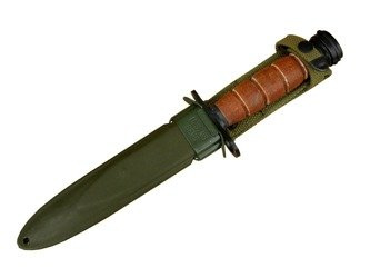 U. S. M4 bayonet with M8 scabbard - repro