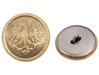 M1943 Polish LWP uniform button, big 21,5 mm - repro