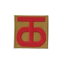 Patch of 90th Infantry Division - repro