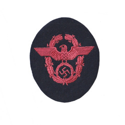 Feuerschutzpolizei sleeve adler - carmine - repro
