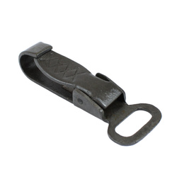 Steel hook for the holding strap of a German M31 canteen - repro