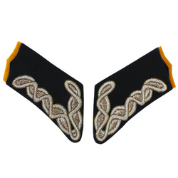 M1927 Infantry officer collar tabs - velvet version - repro