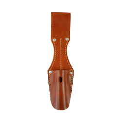 Leather frog for parade bayonet KS98, brown - repro