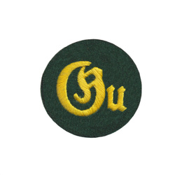 Heer patch - Gasschutzdienst, dark green - replica