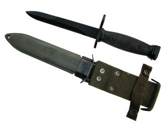 U. S. M7 bayonet with M8 scabbard - repro