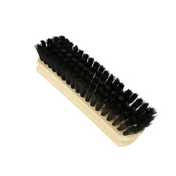 Shoe polishing brush, black