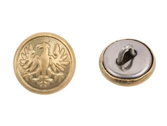 M1943 Polish LWP uniform button, small 14 mm - repro