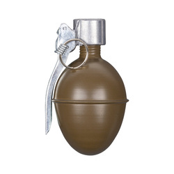 Polish M 33 offensive grenade, painted grey - reproduction