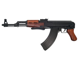 AK-47 assault rifle - folding stock - model gun