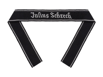 Allgemeine SS "Julius Schreck" - officers RZM cuff title - enlisted - repro